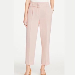 High Waisted Blush Trousers